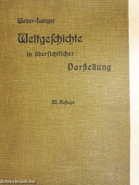 Weltgeschichte (gótbetűs)