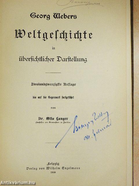 Weltgeschichte (gótbetűs)