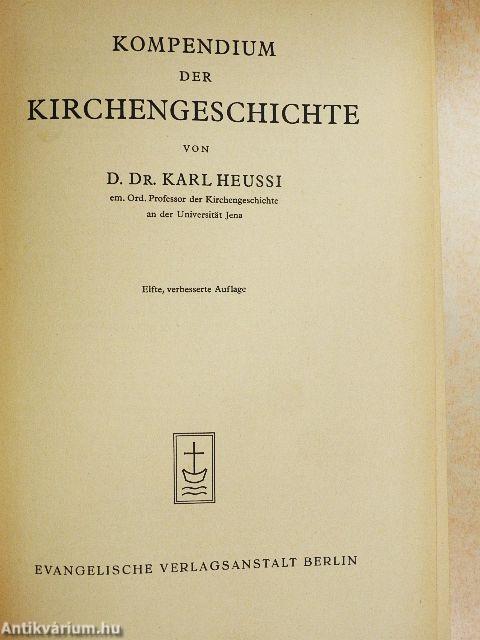 Kompendium der Kirchengeschichte