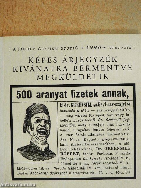 Képes árjegyzék kívánatra bérmentve megküldetik