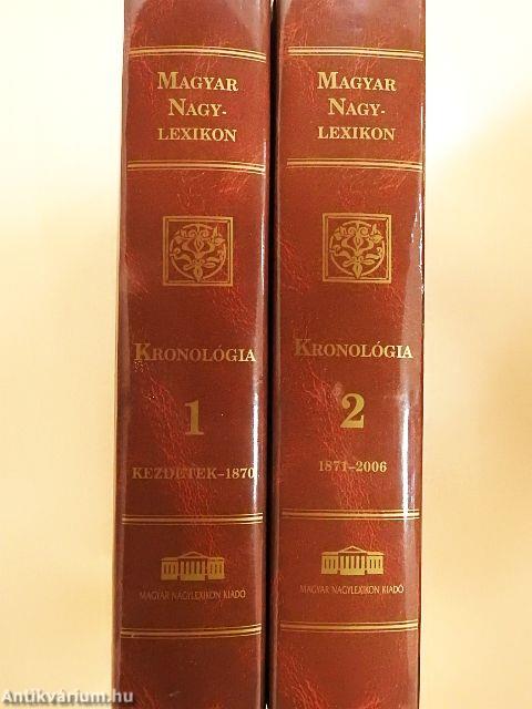 Magyar Nagylexikon - Kronológia 1-2.