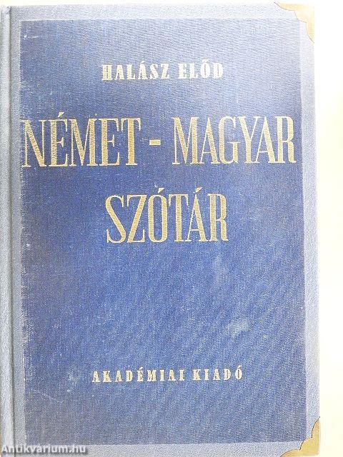 Német-magyar szótár