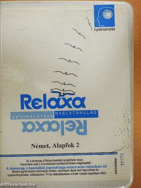 Relaxa Német, Alapfok-2. - 6 db kazettával