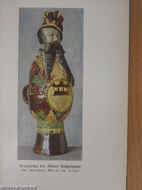 Figürliches Kunstgerät aus Deutscher Vergangenheit (gótbetűs)