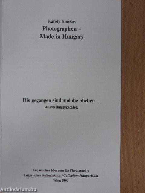 Photographen - Made in Hungary