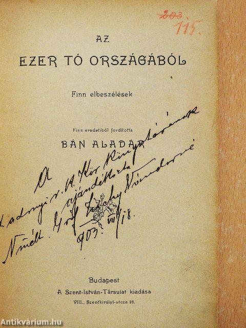 Az ezer tó országából