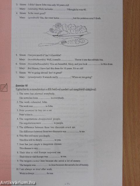 Angol nyelv kezdőknek - Gyakorlat III.
