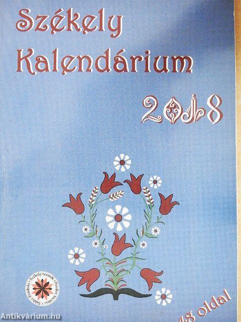 Székely kalendárium 2018