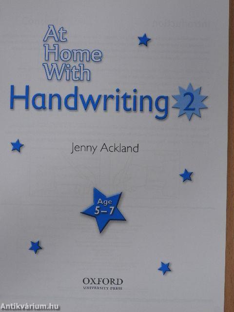 At Home with Handwriting 2.