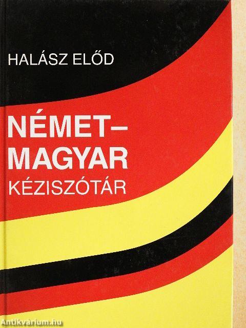 Német-magyar kéziszótár