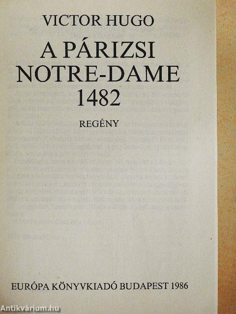 A párizsi Notre-Dame 1482