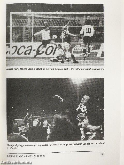 Labdarúgó almanach 1985