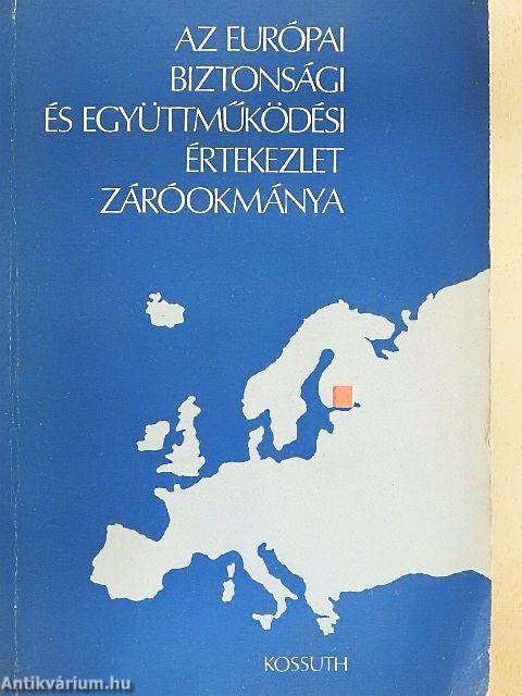Az Európai Biztonsági és Együttműködési Értekezlet Záróokmánya