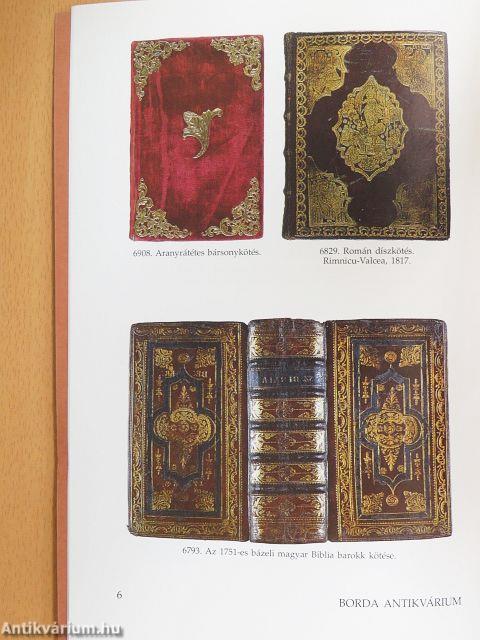 Borda Antikvárium 19. katalógus