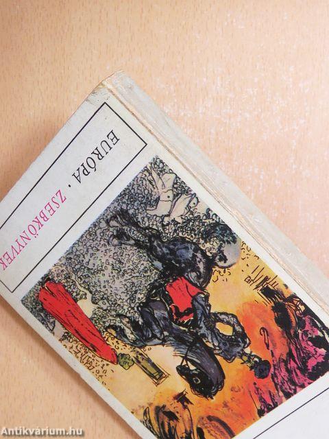 "160 kötet az Európa Zsebkönyvek sorozatból (nem teljes sorozat)"