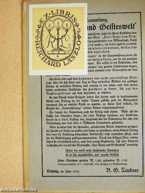 Die Philosophie der Gegenwart in Deutschland (gótbetűs)