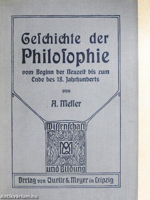 Geschichte der Philosophie (gótbetűs)