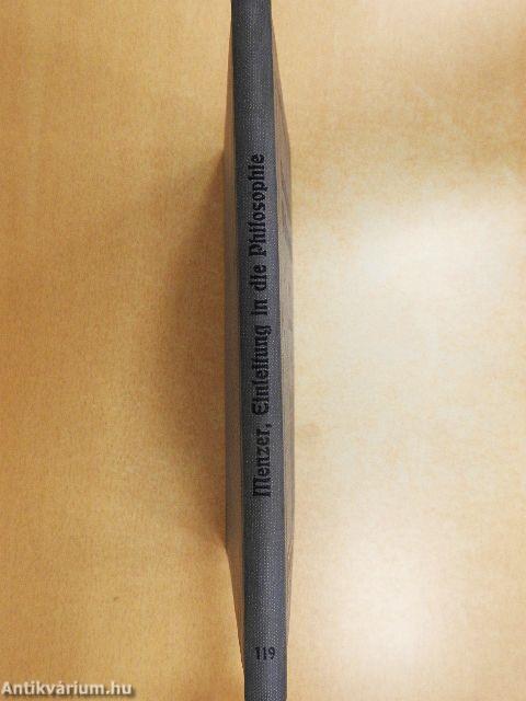 Einleitung in die Philosophie (gótbetűs)