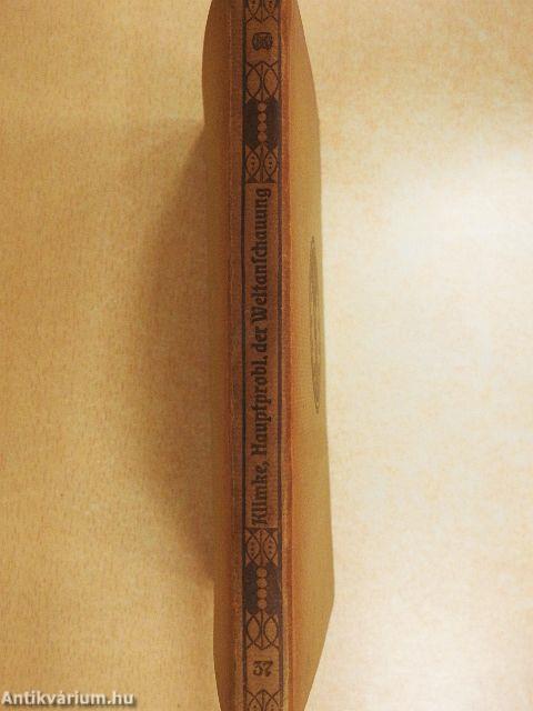 Die Hauptprobleme der Weltanschauung (gótbetűs)