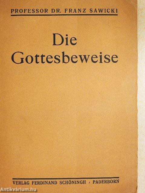 Die Gottesbeweise