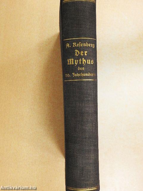 Der Mythus des 20. Jahrhunderts (gótbetűs)