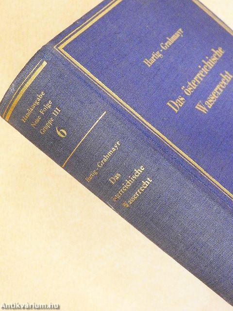 Das österreichische Wasserrecht