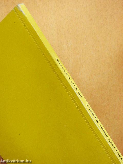 Erdészeti és Faipari Tudományos Közlemények 1992-1993 