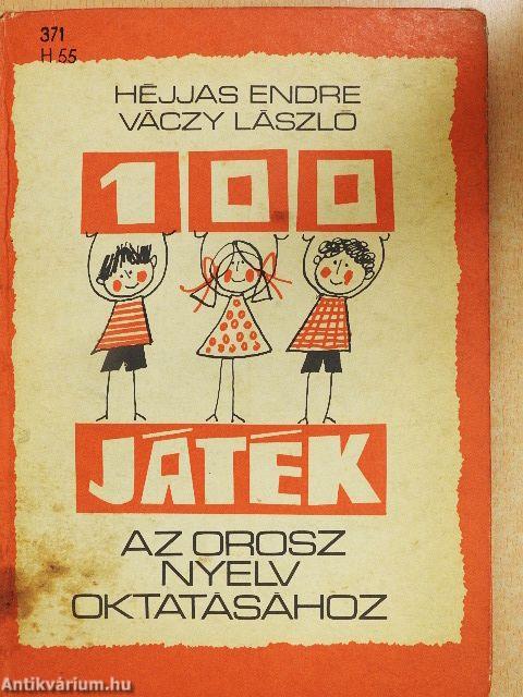 100 játék az orosz nyelv oktatásához