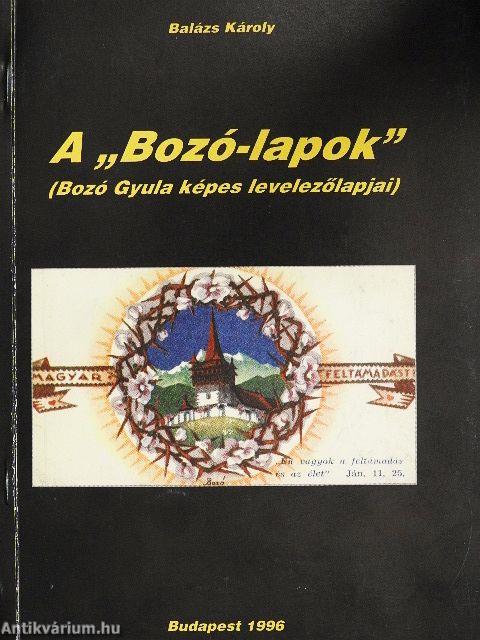 A "Bozó-lapok"