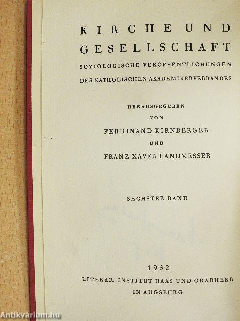 Der Deutsche Katholizismus im Zeitalter des Kapitalismus