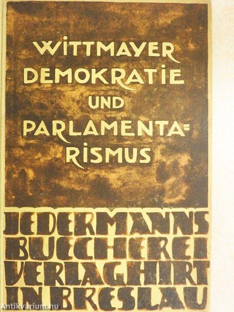 Demokratie und Parlamentarismus