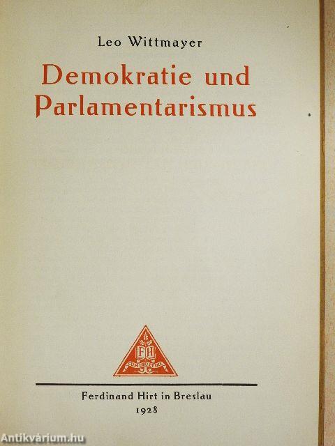 Demokratie und Parlamentarismus