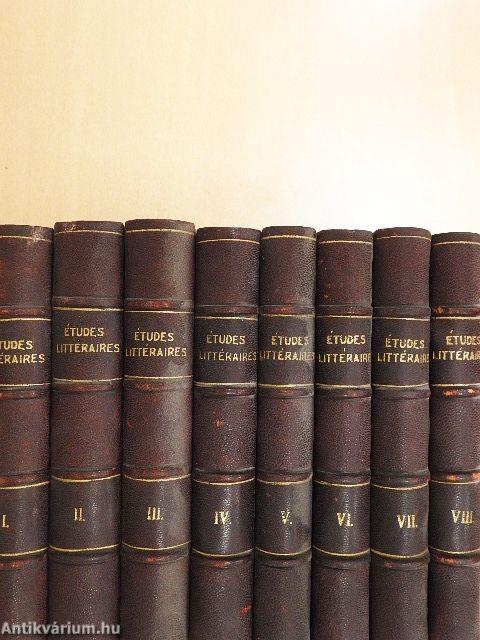Études Littéraires I-VIII.
