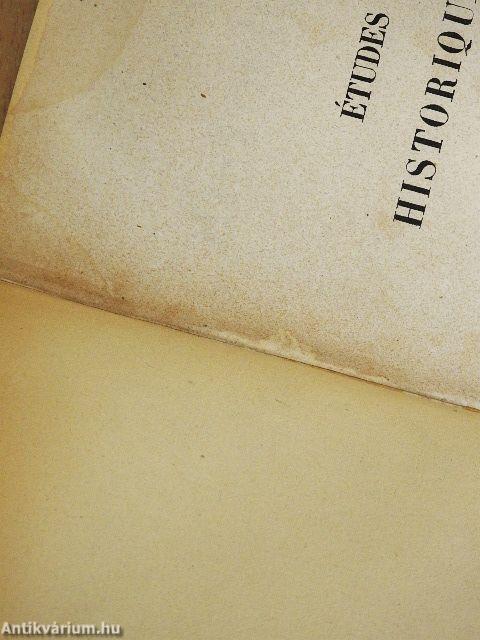 Études Littéraires I-VIII.