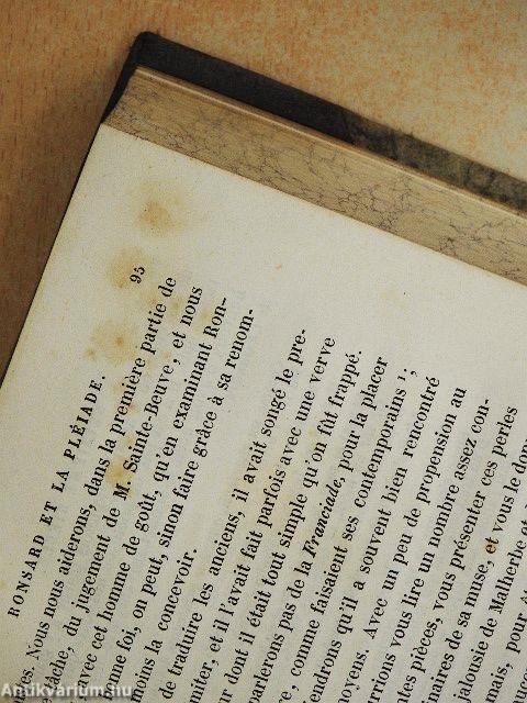 Études Littéraires I-VIII.