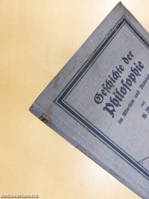 Geschichte der Philosophie im Altertum und Mittelalter (gótbetűs)