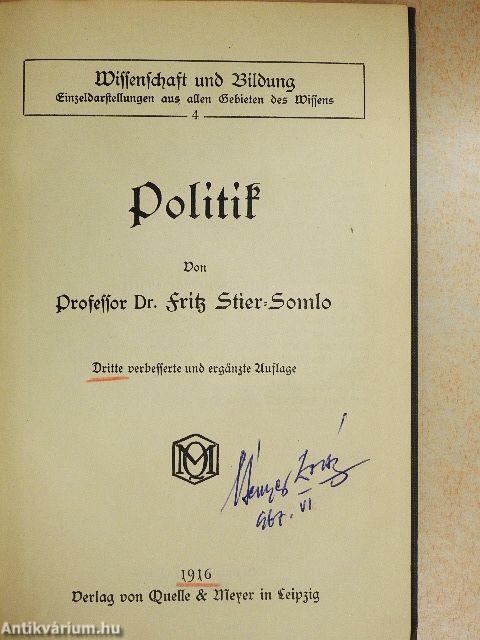 Politik (gótbetűs)