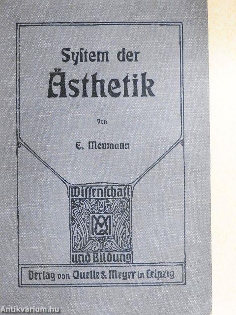 System der Ästhetik (gótbetűs)