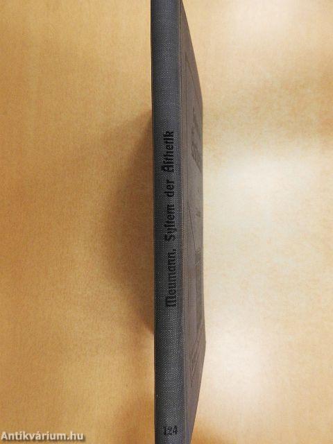 System der Ästhetik (gótbetűs)