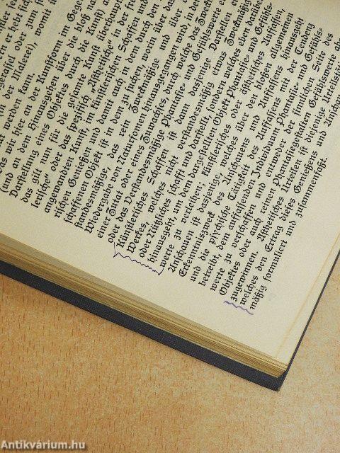 System der Ästhetik (gótbetűs)