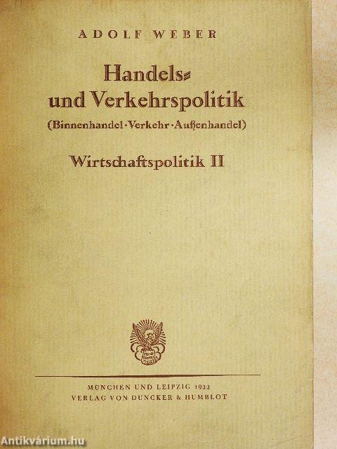 Handels- und Verkehrspolitik
