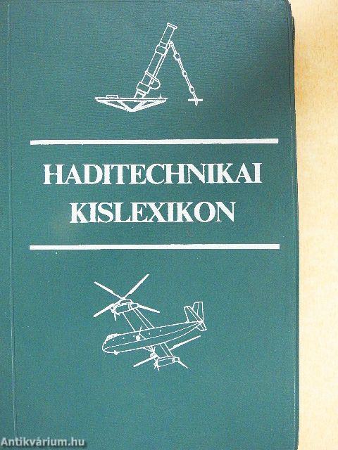 Haditechnikai kislexikon