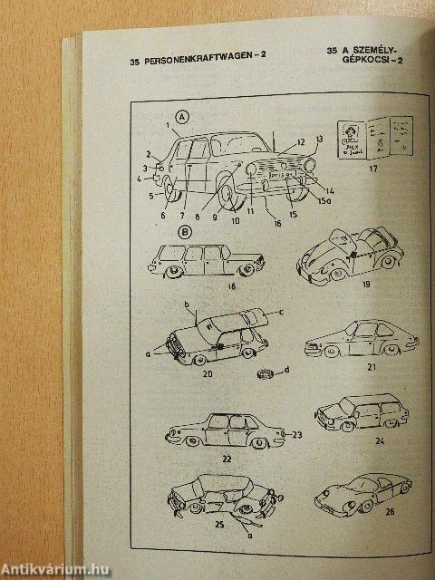 Képes német-magyar szótár