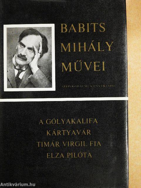 A gólyakalifa/Kártyavár/Timár Virgil fia/Elza pilóta