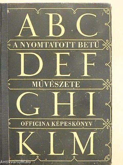 A nyomtatott betű művészete