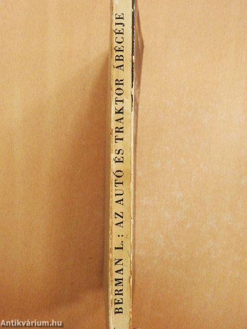 Az autó és a traktor ábécéje