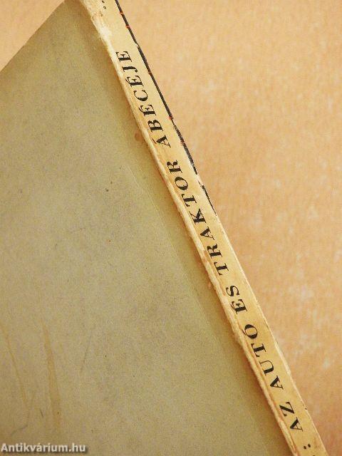 Az autó és a traktor ábécéje