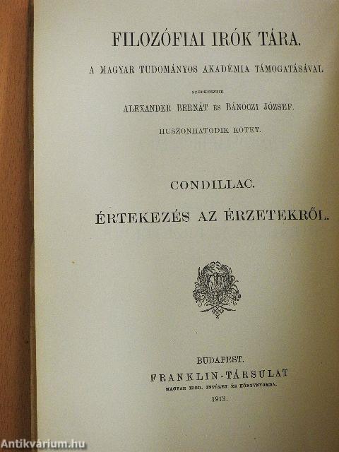 Értekezés az érzetekről