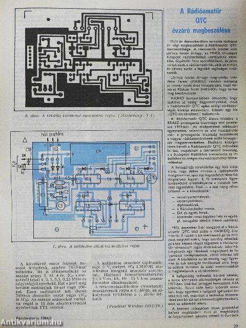 Rádiótechnika 1984. január-december