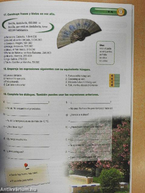 Colores 1. - Spanyol nyelvkönyv